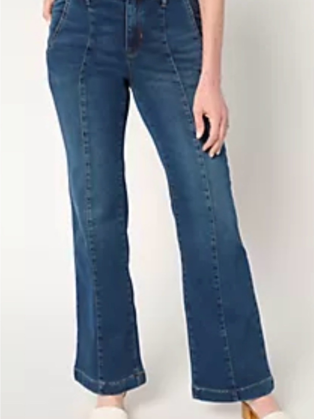 Nichole Miller Soho High Rise Bootcut /Flare Jeans - Sz16